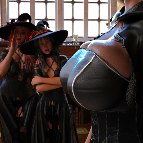 Revostar - The Growing Magic: A Tale of Transformation 3D Porn Comic