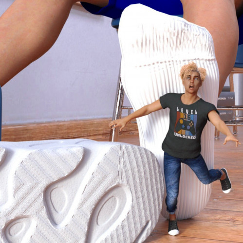 TeeGiant - The Short Teacher 12 3D Porn Comic