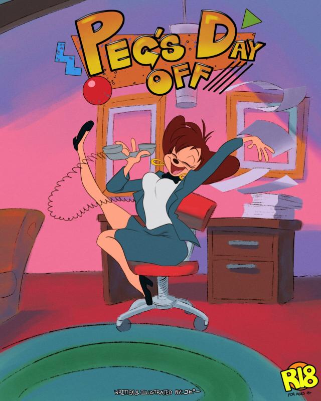 Thehumancopier - Peg's Day Off (Goof Troop) Porn Comics