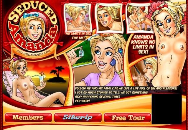 Seduced Amanda Porn Comic Siterip