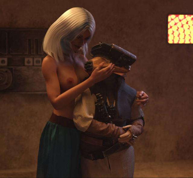 Albrid - Star Wars: Princess Enslaved 3 3D Porn Comic