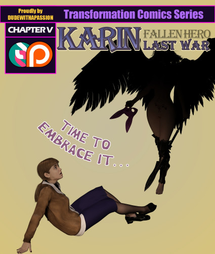 DudeWithAPassion - Fallen Hero: Karin Last War 5 3D Porn Comic