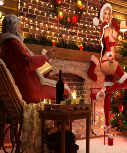 Hexerotica - Xmas 2023 3D Porn Comic